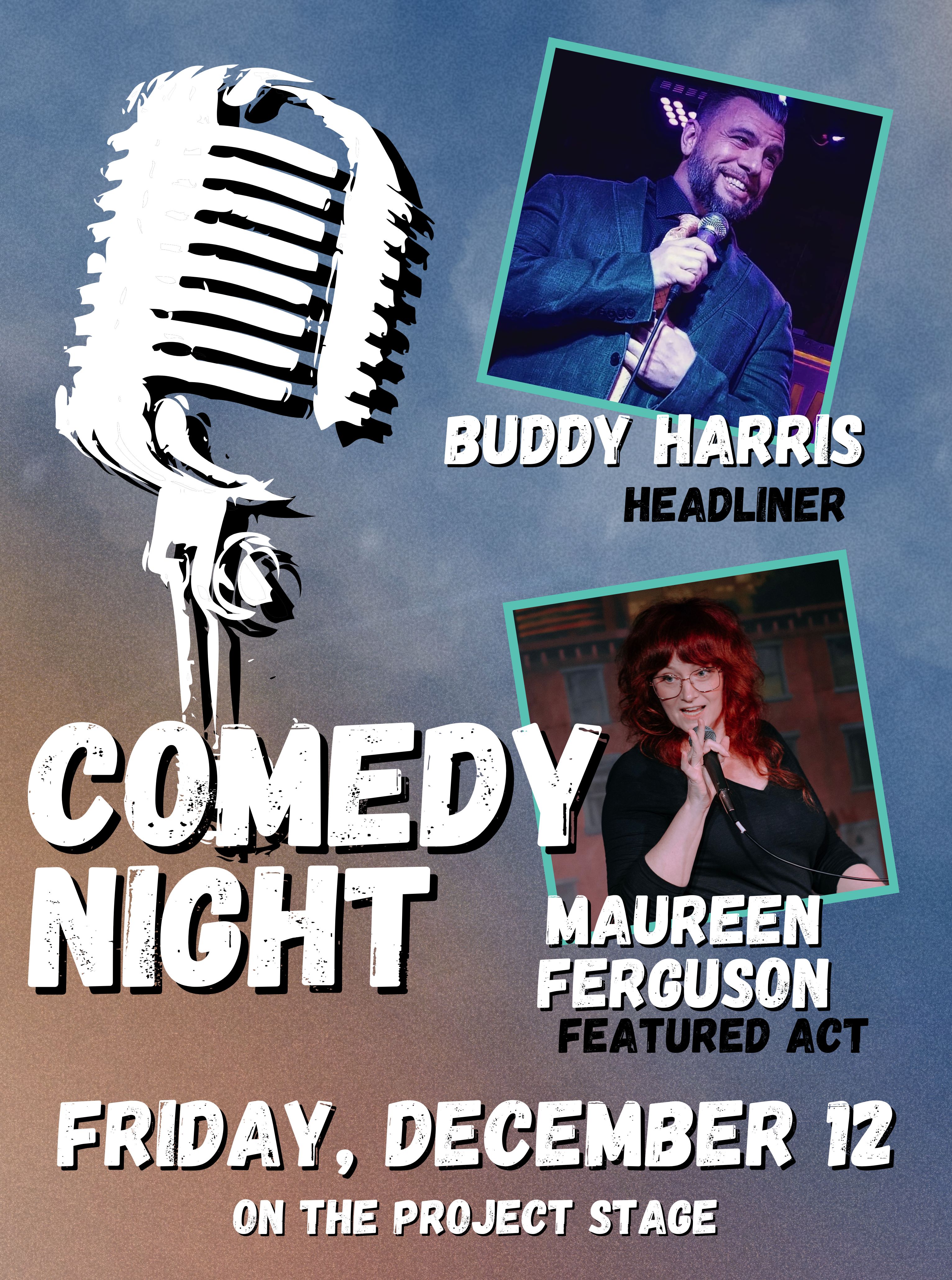 Comedy Night dates poster