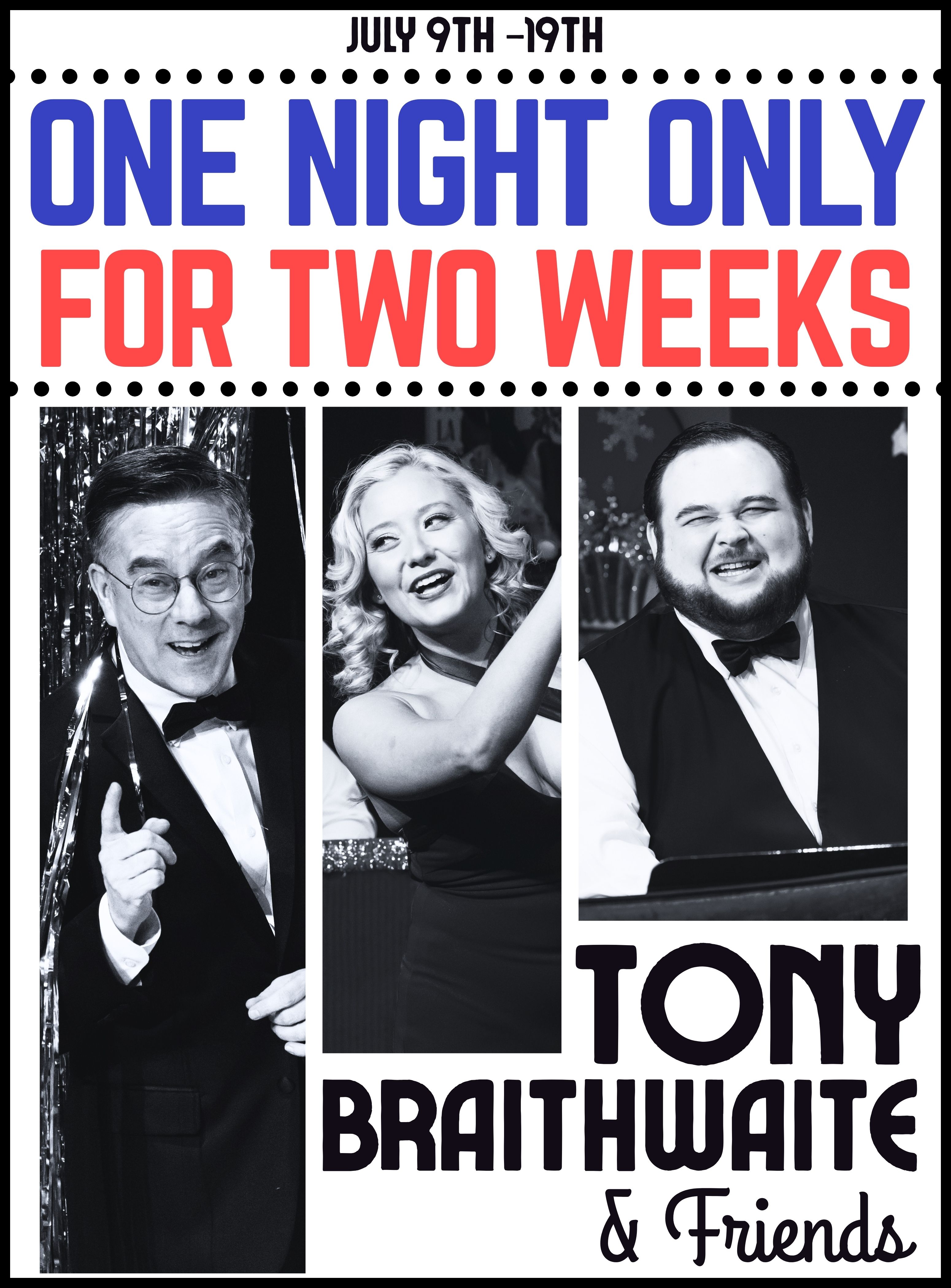 Tony Braithwaite show Poster