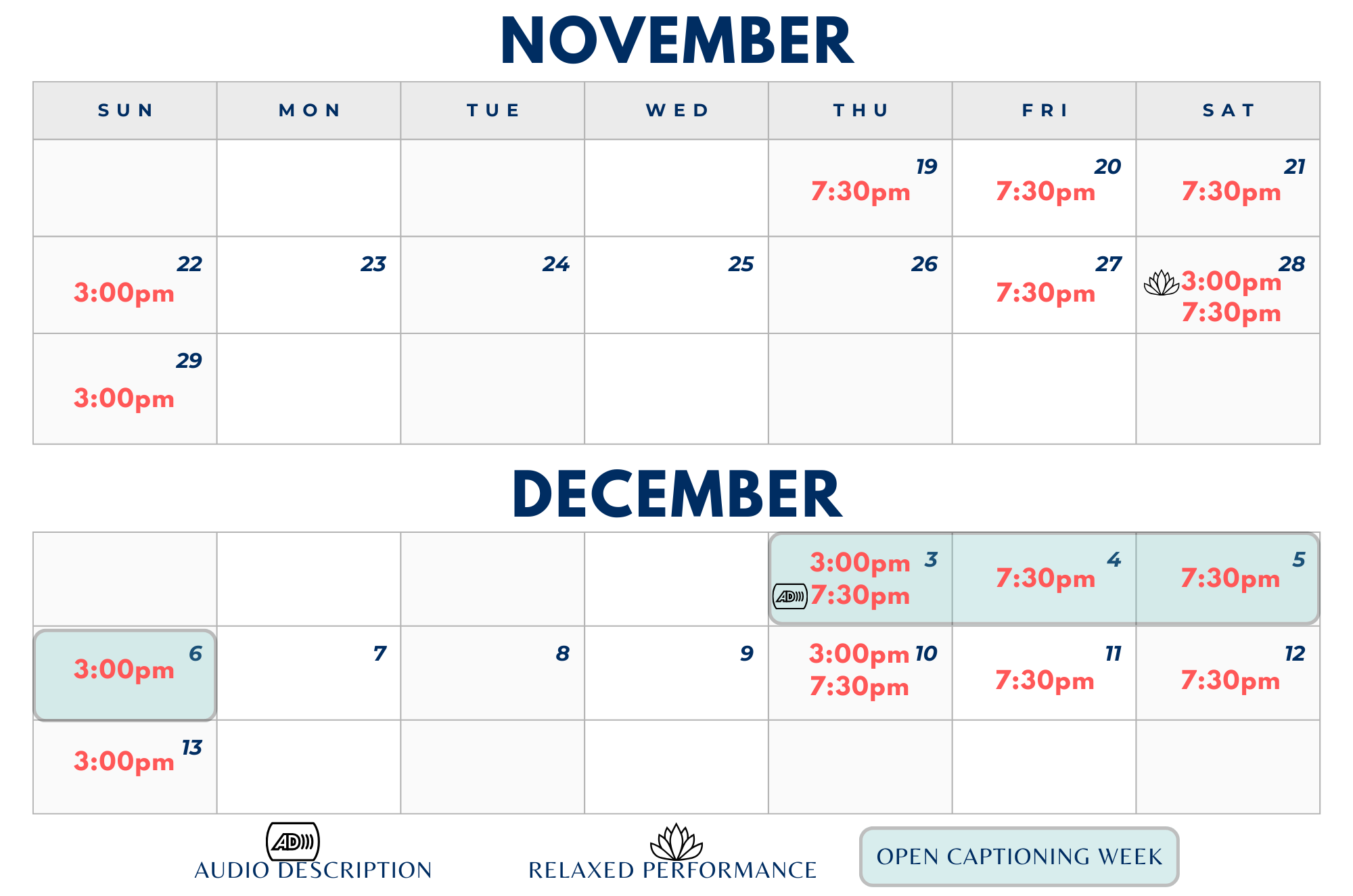 Laughs in Spanish Calendar