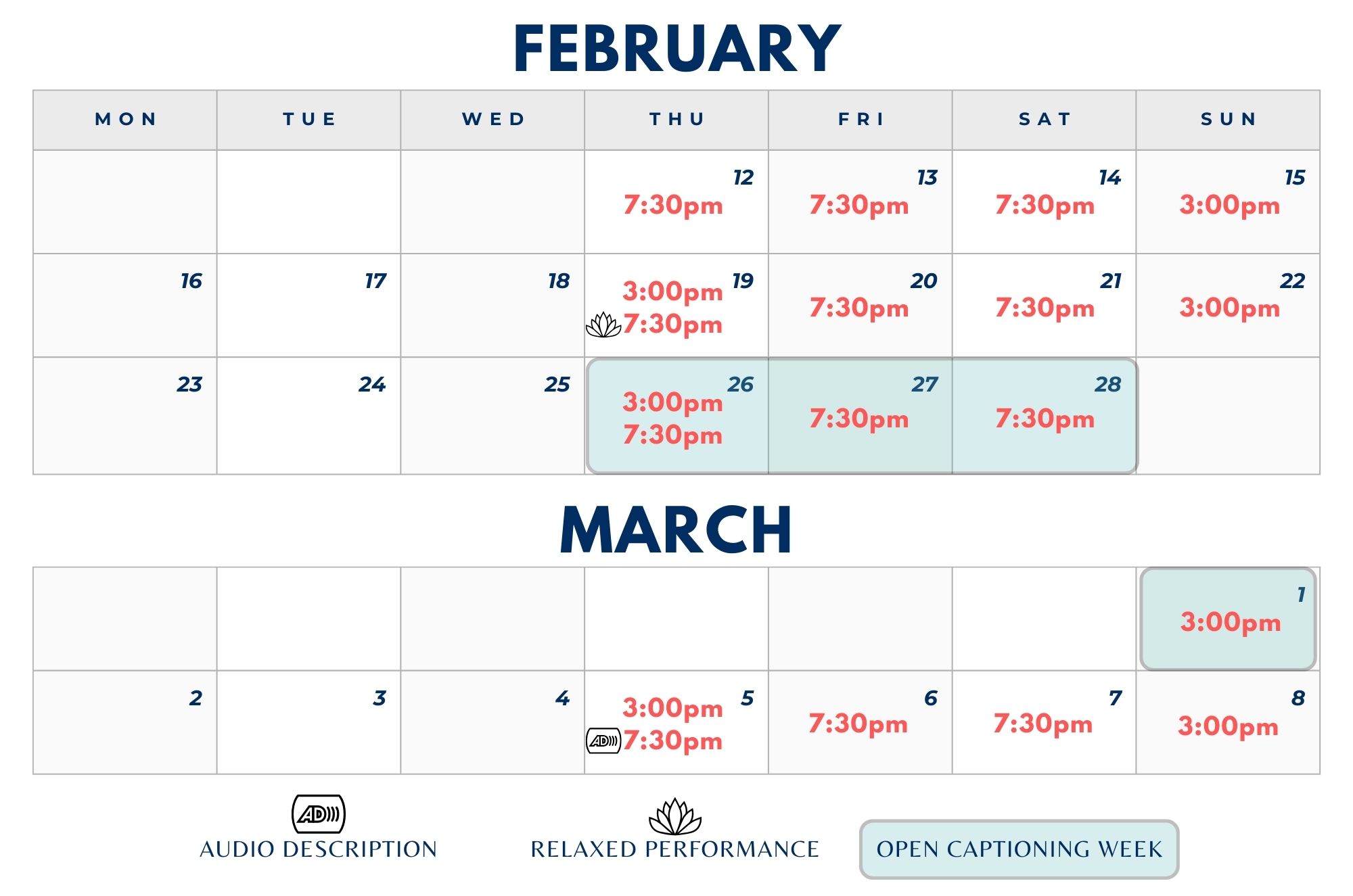 Garbologist Show Calendar