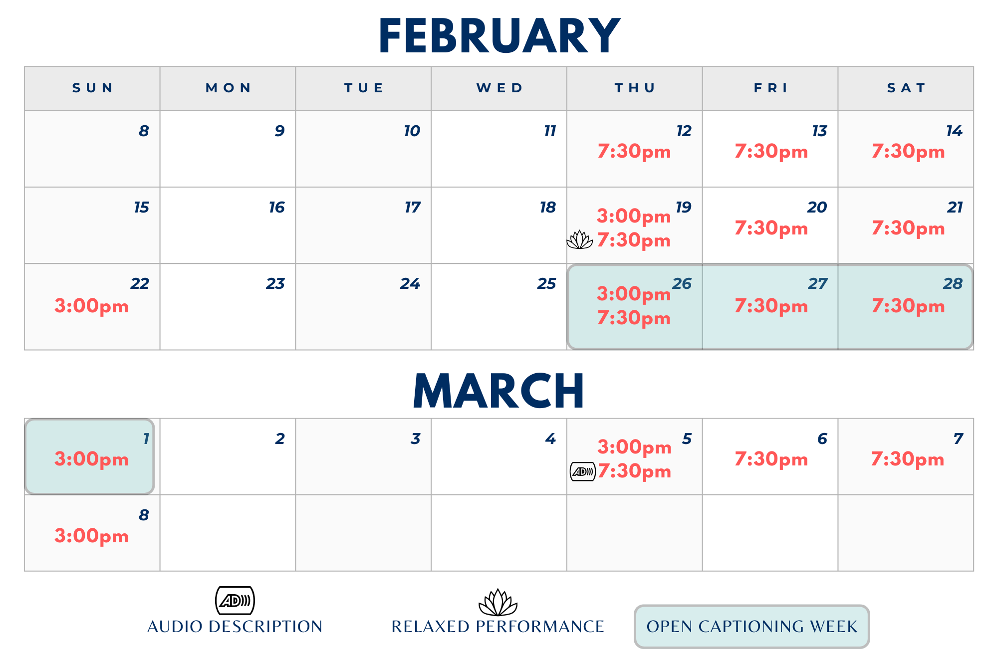 Garbologist Show Calendar