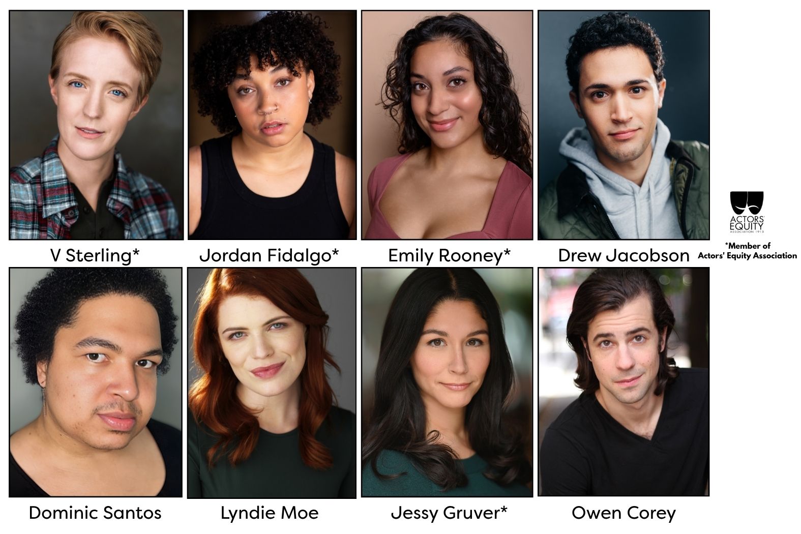 Man Of La Mancha Cast Headshots